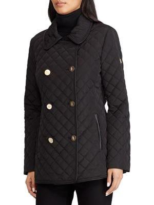 Lauren Ralph Lauren Quilted Double-breasted Coat