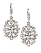 Givenchy Cluster Drop Earrings