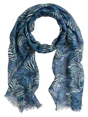 Olsen Color Love Tonal Print Scarf