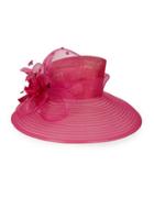 Giovannio Flower-accented Derby Hat