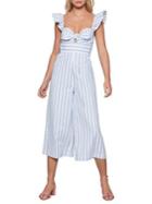 Bcbgeneration Striped Cropped Jumpsuit