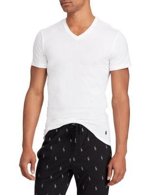 Polo Ralph Lauren Three-pack Slim-fit Cotton Tees