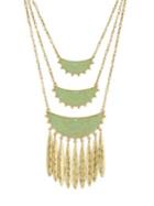 Lucky Brand Culture Club Crystal Statement Necklace
