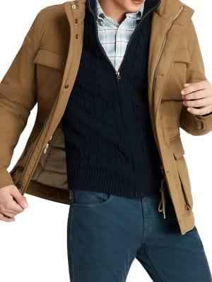 Brooks Brothers Red Fleece Out Rf Field Coat