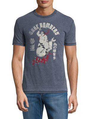 Lucky Brand Sake Bombers Graphic Tee