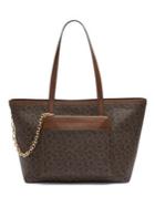 Calvin Klein Beverly Monogram Tote With Pouch