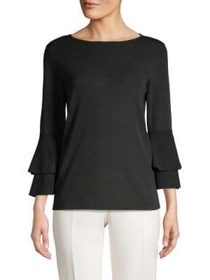 Anne Klein Bell-sleeve Sweater