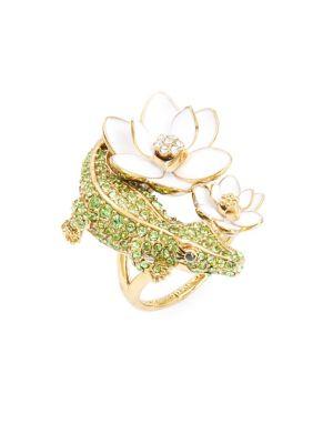 Kate Spade New York Crystal-embellished Statement Ring