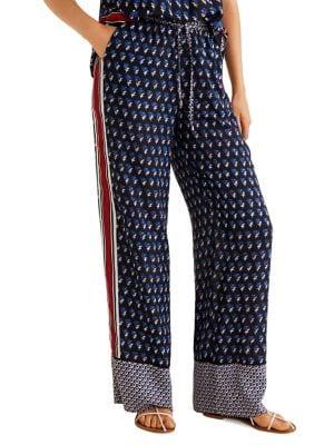 Mango Goa Flower-print Pants