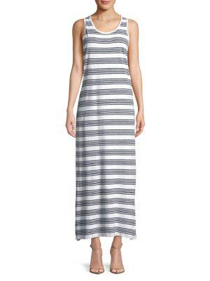 Vince Camuto Bistro Striped Maxi Dress
