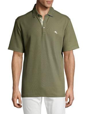 Tommy Bahama Short-sleeve Cotton-blend Polo