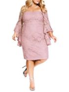 City Chic Plus Mystic Lace Dress