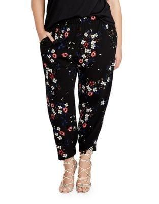 Rachel Rachel Roy Plus Plus Floral Print Joggers