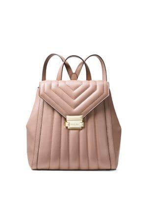 Michael Michael Kors Whitney Quilted Leather Backpack