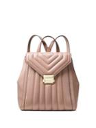 Michael Michael Kors Whitney Quilted Leather Backpack
