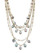 Design Lab Lord & Taylor Mother-of-pearl Layered Necklace