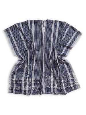 Fraas Pick Stitch Fringed Ruana