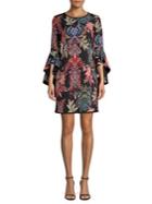 Laundry By Shelli Segal Reversible Print Sheath Cocktail Dress