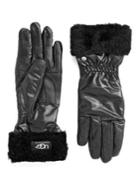 Ugg Shearling-cuffed Leather Palm Gloves