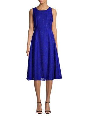 Gabby Skye Floral Lace Dress