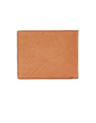 Fossil Rfid Bison Leather Bifold Wallet