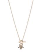 Jenny Packham Crystal Star Necklace