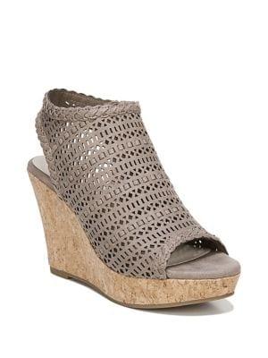 Fergalicious Kealey Peep Toe Wedge Sandals