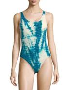 Entreaguas Hand-dyed One-piece Swimsuit