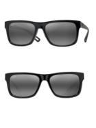 Maui Jim Chee Hoo 54mm Rectangular Sunglasses