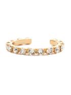 Sorrelli Essentials Swarovski Crystal Riveting Romance Cuff Bracelet