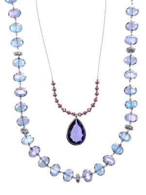 Lonna & Lilly 2-row Nested Pendant Necklace