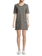 French Connection Normandy Striped Cotton T-shirt Dress