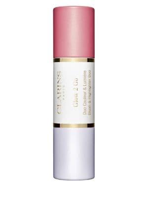 Clarins 2-in-1 Glow 2 Go Blush & Highlighter Duo
