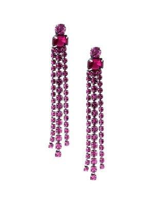 Kate Spade New York Crystal Fringe Drop Earrings