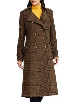 Lauren Ralph Lauren Gun Check-patterned Coat