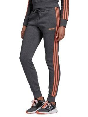Adidas Three-striped Fleece Joggers