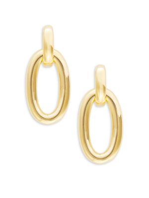 Kate Spade New York 14k Gold Plated Linked Earrings