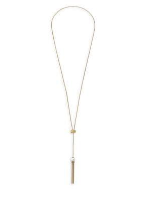 Majorica 9mm Organic Handmade Pearl Tassel Necklace