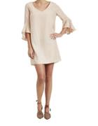 Paper Crown Easton Solid Shift Dress