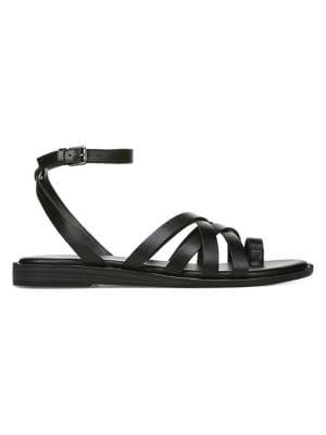 Franco Sarto Georgie Leather Gladiator Sandals