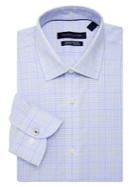 Tommy Hilfiger Slim-fit Stretch Glen Plaid Dress Shirt