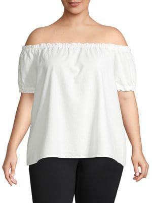 Vero Moda Curve Plus Off-the-shoulder Top