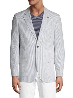 Nautica Modern-fit Seersucker Blazer