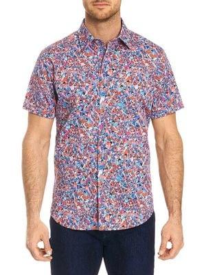 Robert Graham Kabuki Tailored-fit Printed Shirt