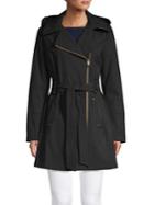 Nic+zoe Petite Asymmetrical Trench Coat
