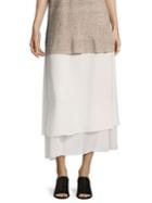 Eileen Fisher Calf-length Layering Skirt