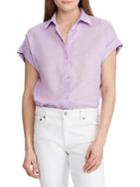 Lauren Ralph Lauren Relaxed-fit Linen Button-down Shirt