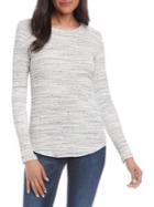 Karen Kane Brushed Knit Long-sleeve Top