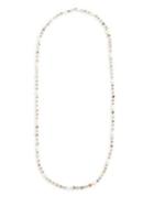 Chan Luu Sterling Silver And Multi-gemstone Necklace