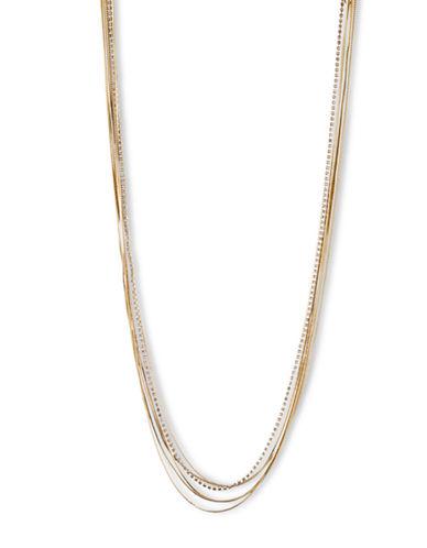 Lonna & Lilly Mixed Goldtone And Glitz Multi-layer Necklace